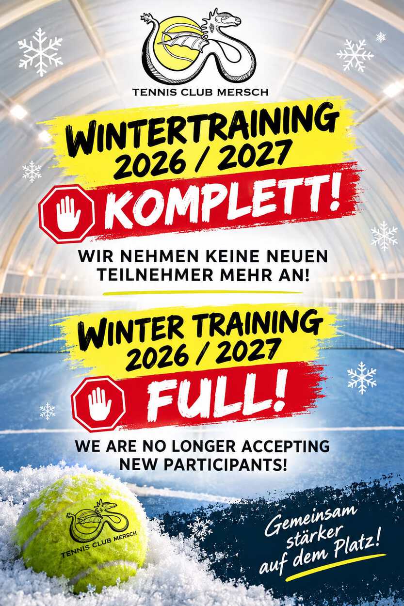 Wintertraining 2026/2027